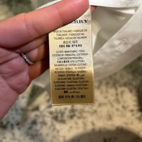 Men Burberry long sleeve shirt - Picture 2 of 3